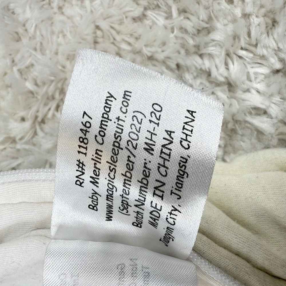 Baby Merlin's Magic Sleepsuit Small S 3-6 mo 12-18 lbs Sleep Pajamas Lounge
